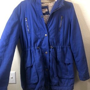 Blue jacket